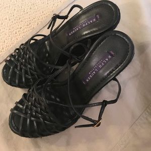 Nearly new Ralph Lauren Purple Label Wedges